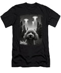 Playful Poodle Dog Selfie Alein Ufo Dog Zyneu Gangd T-Shirt
