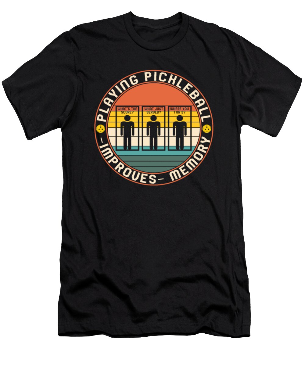 Playing Pickleball Improves Memory Tinh Tran Le Thanh T-Shirt