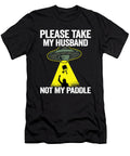 Please Take My Husband Not My Paddle Funny Pickleball Lisa Stronzi T-Shirt