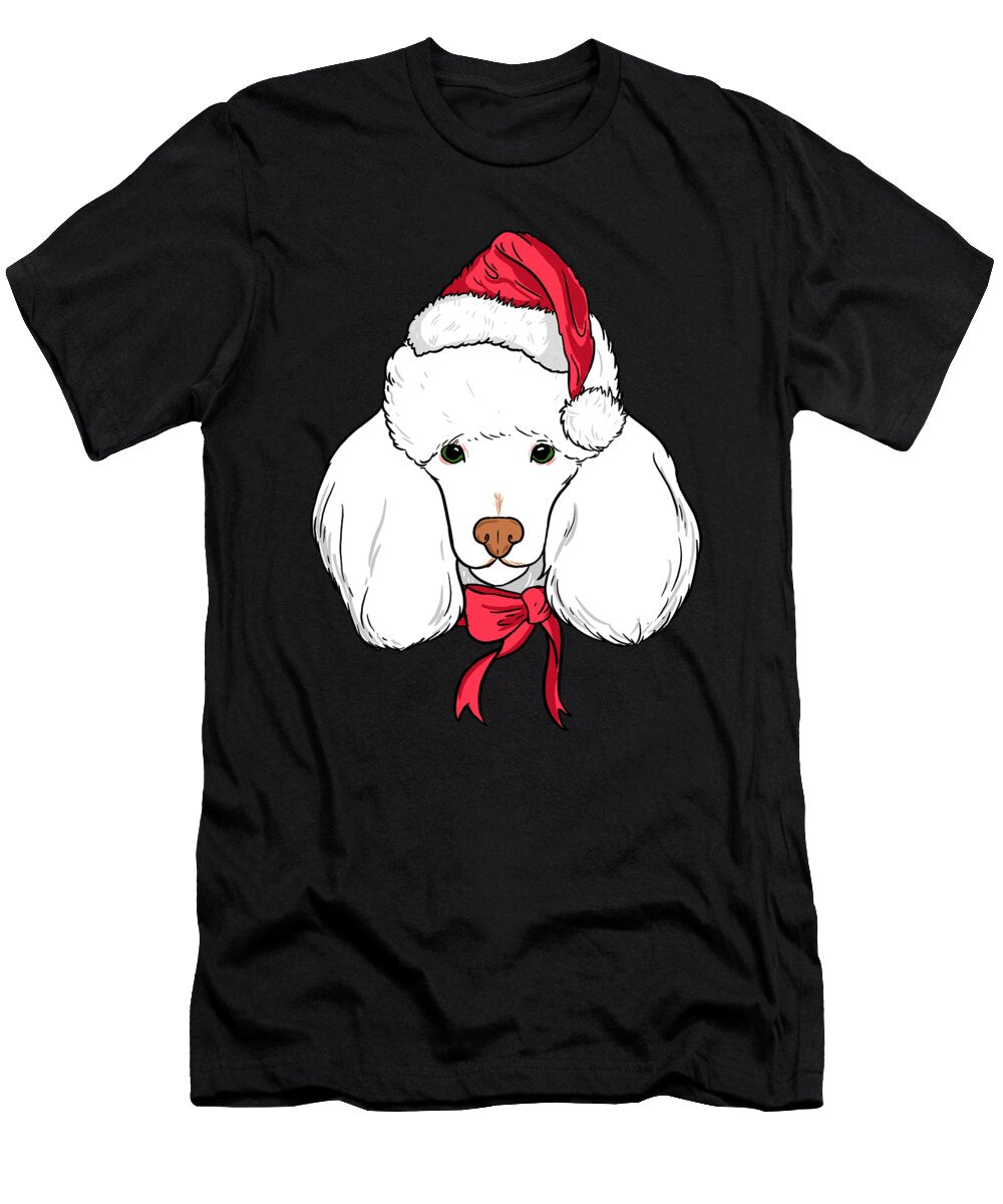 Poddle Xmas Hat Dog Pet Lover Christmas Teequeen2603 T-Shirt