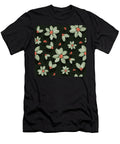 Poinsettia Flower and Winter Red Berries 032022 Vera Lee T-Shirt