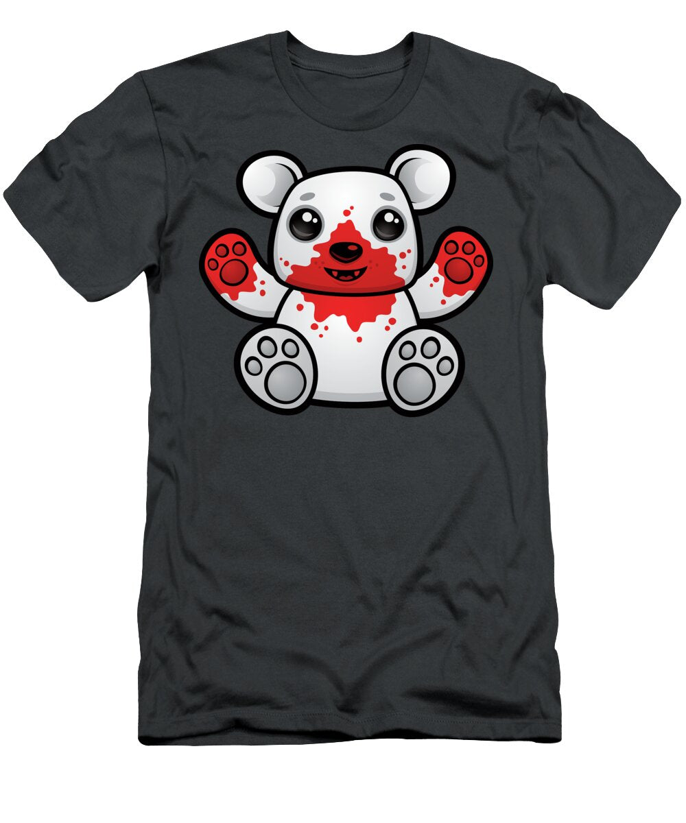 Polar Bear Cub First Kill John Schwegel T-Shirt