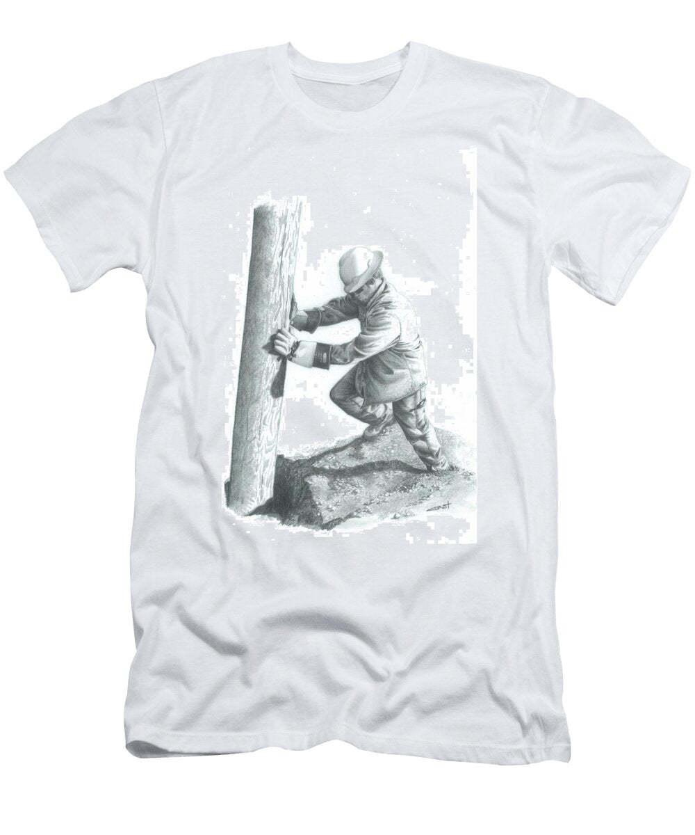 Pole Settin Brad Thyne T-Shirt
