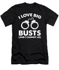 Police Cops I Like Big Busts and I Cannot Lie Jacob Zelazny T-Shirt