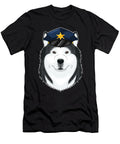 Police Husky Canine Handler I Police Dog I Maximus Designs T-Shirt