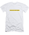 Police Tape Repeating Pattern Tim Hester T-Shirt