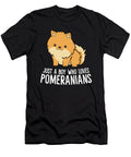 Pomeranian Dog Just a Boy Who Loves Pomeranians Eq Designs T-Shirt
