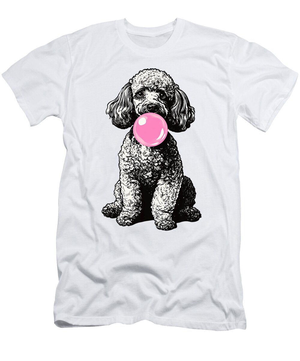 Poodle Chewing Bubblegum Studi Alex T-Shirt