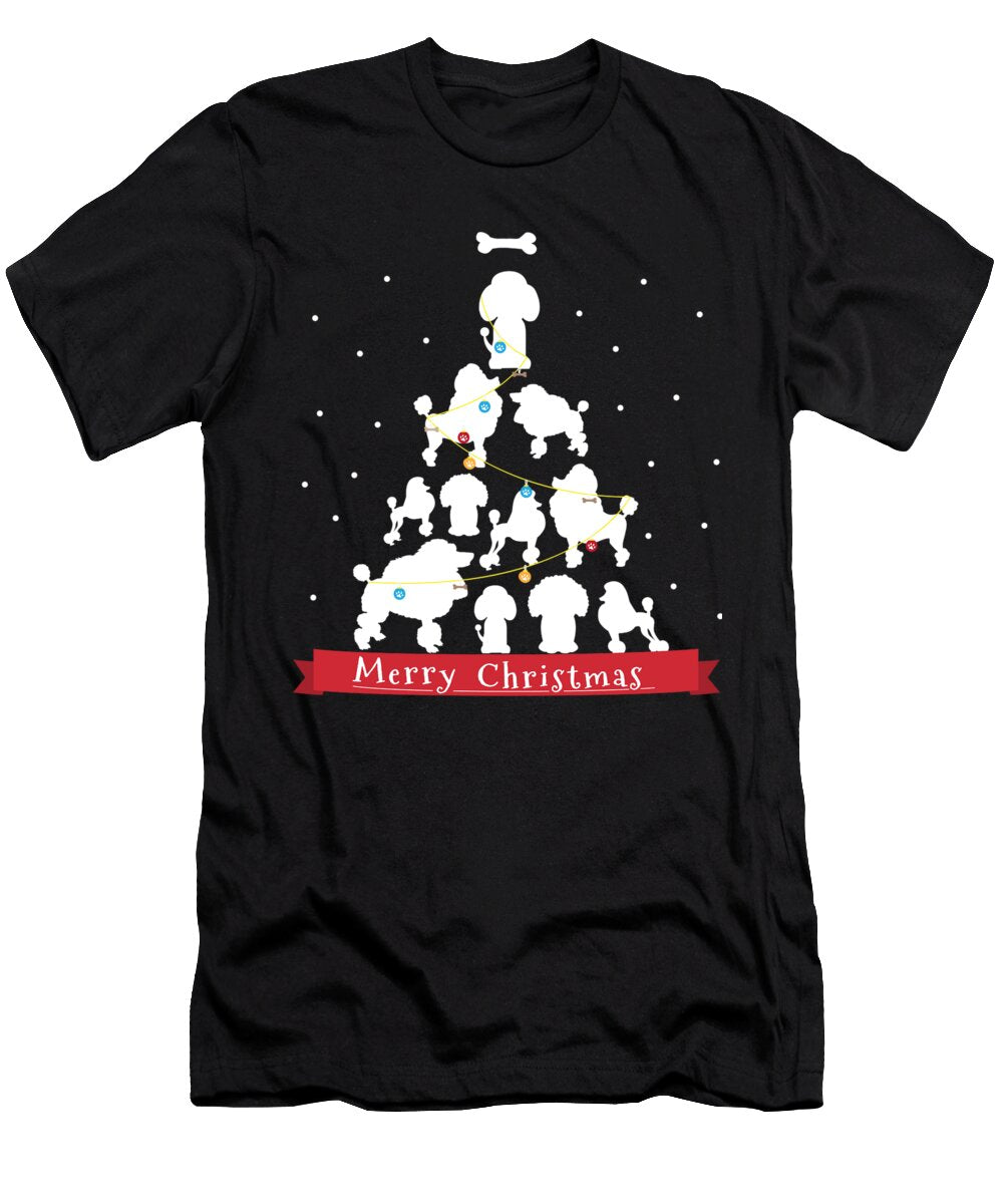Poodle Christmas Tree Jose O T-Shirt