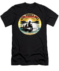 Poodle Dad Funny Dog Poodles Fishing Sophie Eleanor T-Shirt