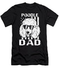 Poodle Dad USA Flag Patriotic Dhbubble T-Shirt