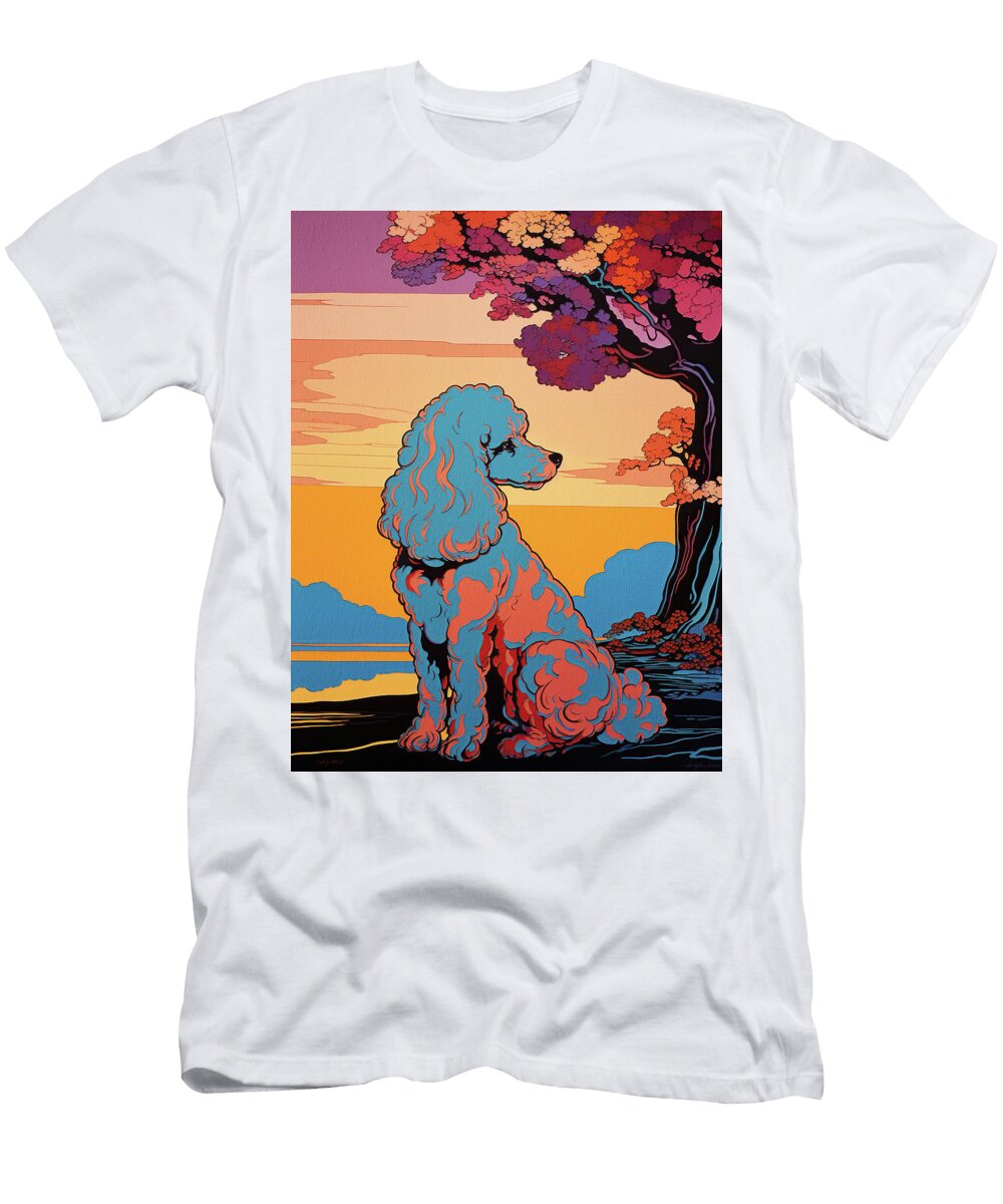 Poodle Dog 006 Bruno Pokopen Bruno Pokopen T-Shirt