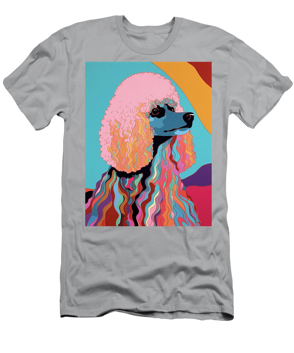 Poodle Dog 010 Bruno Pokopen Dog Name T-Shirt