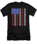 Poodle Dog American Flag Eboni Dabila T-Shirt