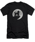 Poodle Dog and Moon Halloween Costume Dog Lover Natalie Lidford T-Shirt