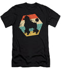 Poodle Dog Breed Retro Distressed Hexagon Kevin Garbes T-Shirt