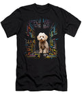 Poodle Dog Colorful Mandala Animal Pet Poodle Natalie Lidford T-Shirt