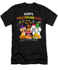 Poodle Dog Halloween Merry Christmas Happy Natalie Lidford T-Shirt