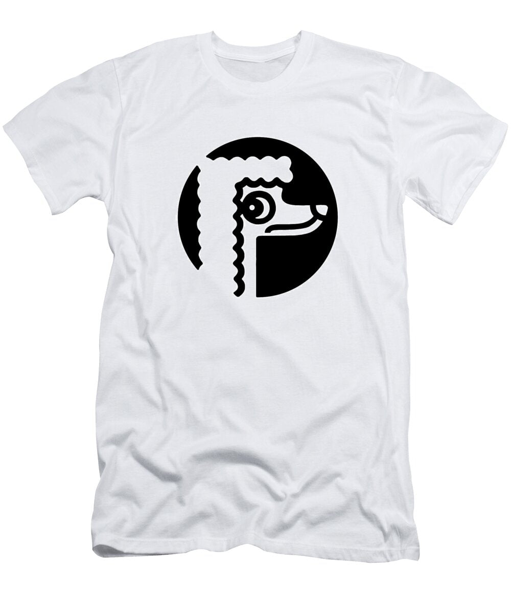 Poodle Dog Icon Csa Images T-Shirt