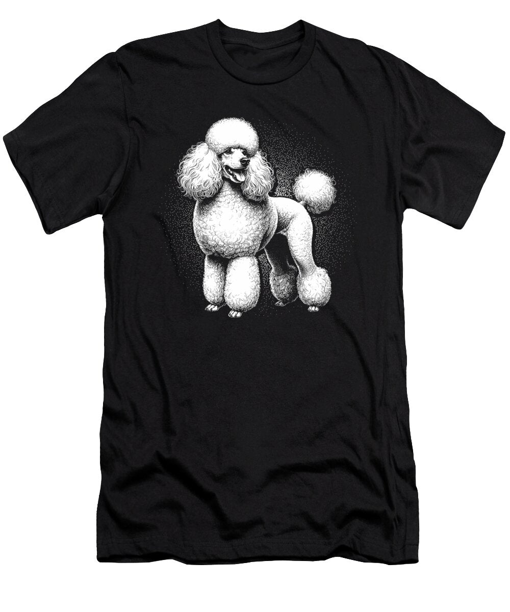 Poodle Dog Lover Natalie Lidford T-Shirt