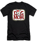 Poodle Dog Mom Buffalo Plaid Xmas Pajama Reindeer Horn4 Th T-Shirt