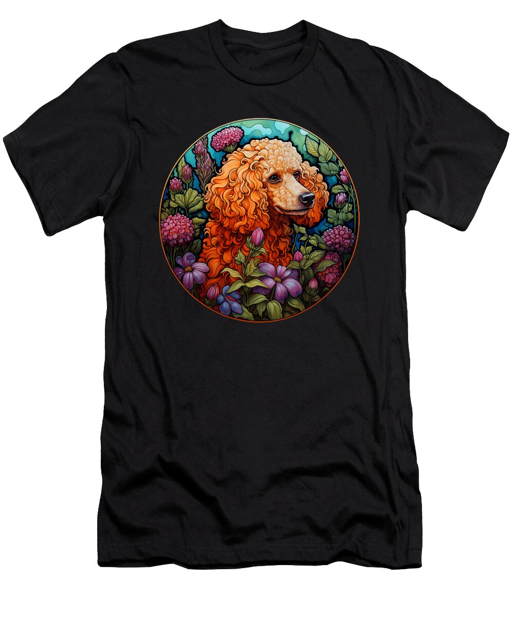Poodle Dog Natalie Lidford T-Shirt