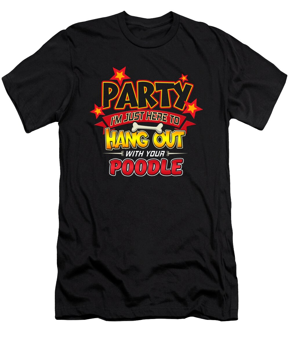 Poodle Dog Party Jacob Zelazny T-Shirt