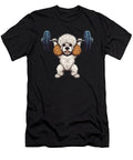Poodle Dog Powerlifting Weightlifting Gym Studi Alex T-Shirt