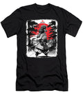 Poodle Dog Samurai Warrior Japan Armor Sunset Zyneu Gangd T-Shirt