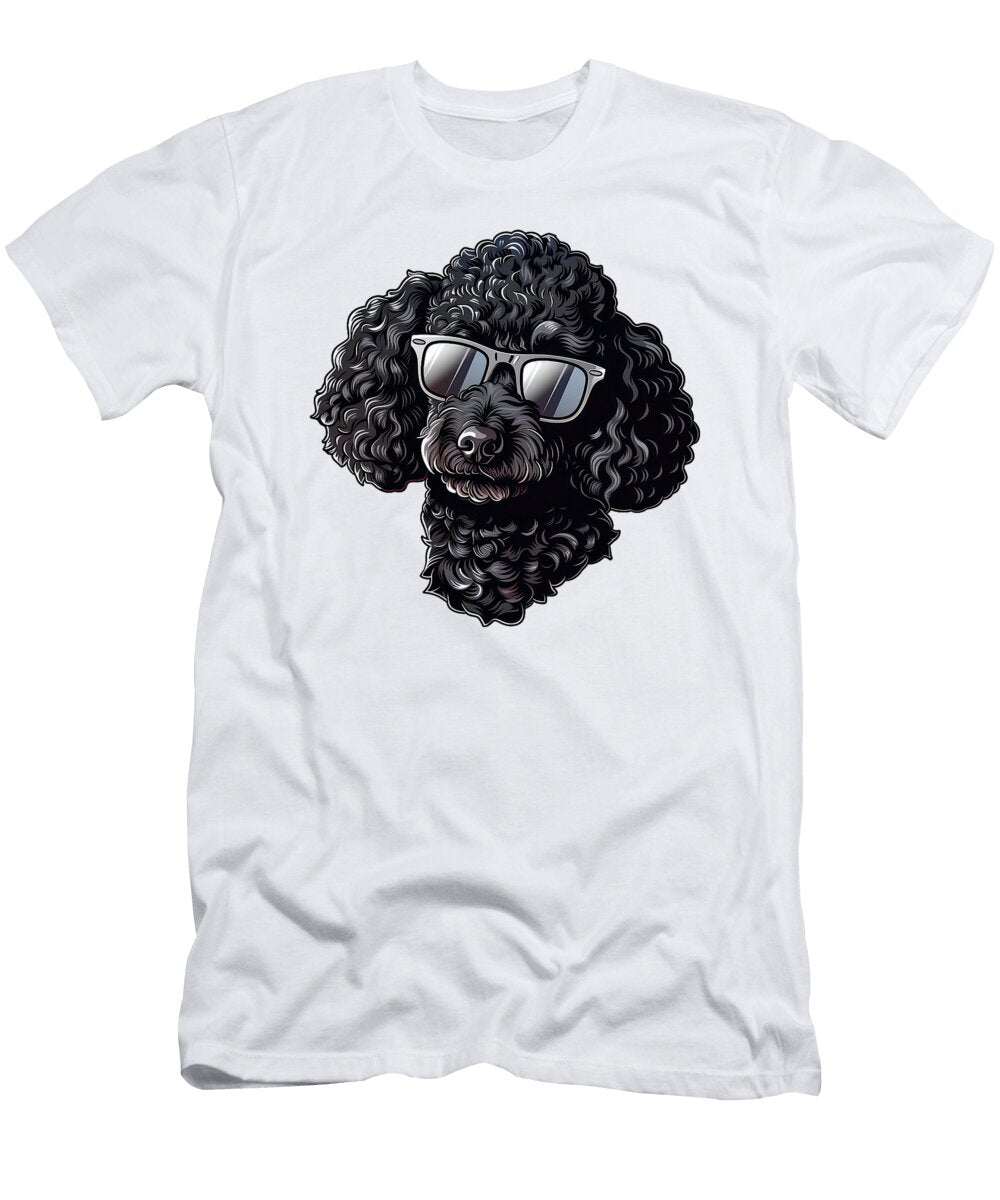 Poodle Dog Sunglasses for Men Women Kids Studi Alex T-Shirt