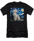 Poodle Dog Van Gogh Style Starry Night Gift Zyneu Gangd T-Shirt