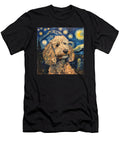 Poodle Dog Van Gogh Style Starry Night Zyneu Gangd T-Shirt