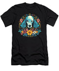 Poodle Dog with Flowers Natalie Lidford T-Shirt