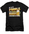 Poodle Drinking Buddy Hashtag Designated Doggo Jacob Zelazny T-Shirt