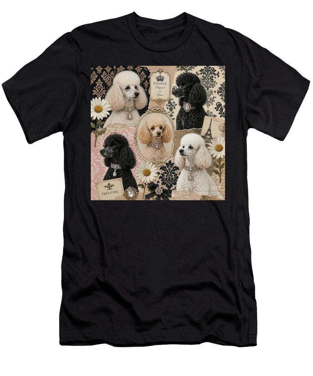 Poodle Elegance Tina Lecour T-Shirt