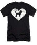 Poodle Heart By Designzz T-Shirt