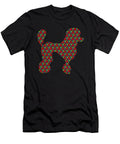 Poodle Heart Puppy Lover Pet Trainer Breeder Natalie Lidford T-Shirt