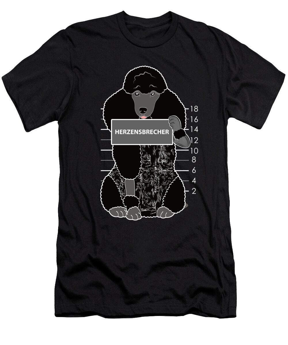 Poodle Heartbreaker Dog Gift Cute Muc Designs T-Shirt