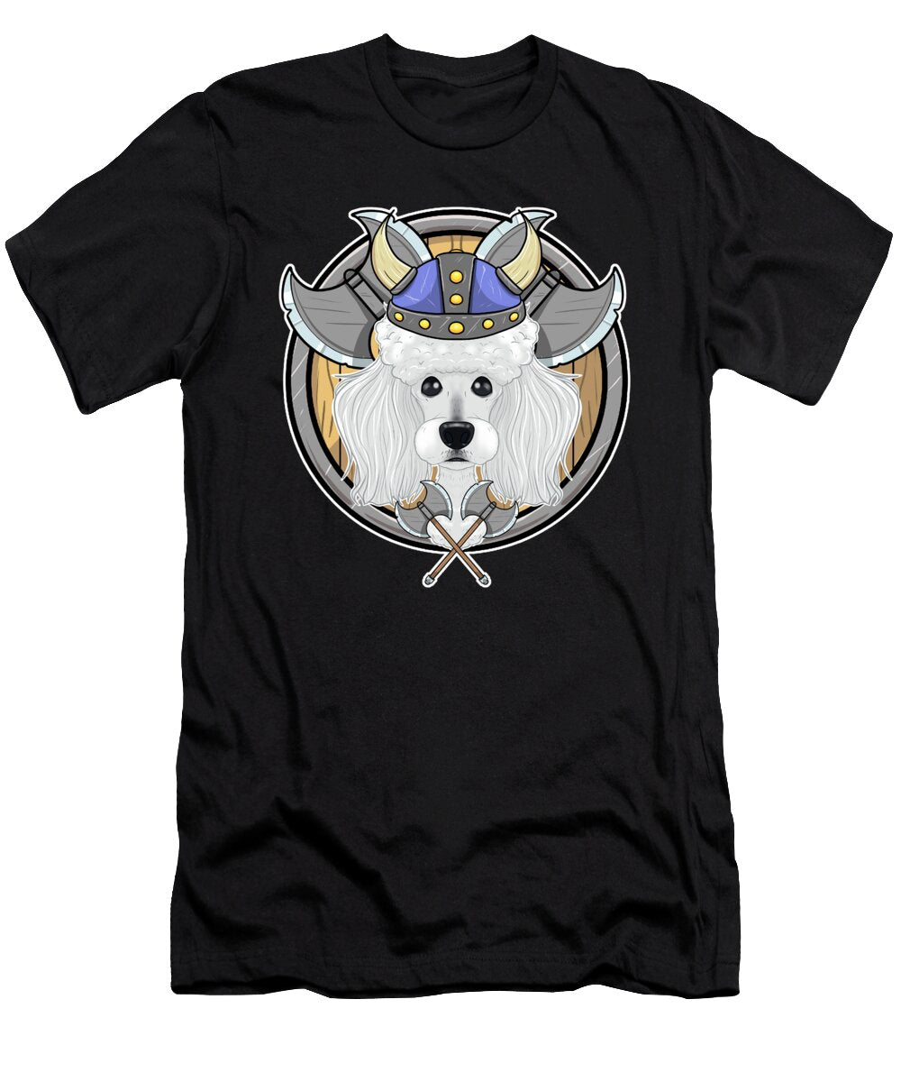 Poodle I Valhalla I Viking Maximus Designs T-Shirt