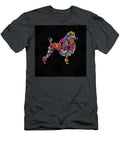 Poodle in Circles Peggy Collins T-Shirt
