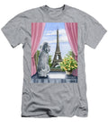 Poodle in Paris David Rogers T-Shirt