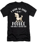Poodle Intelligent Elegant Show Dog for Studi Alex T-Shirt