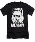 Poodle Memaw USA Flag Patriotic Dhbubble T-Shirt
