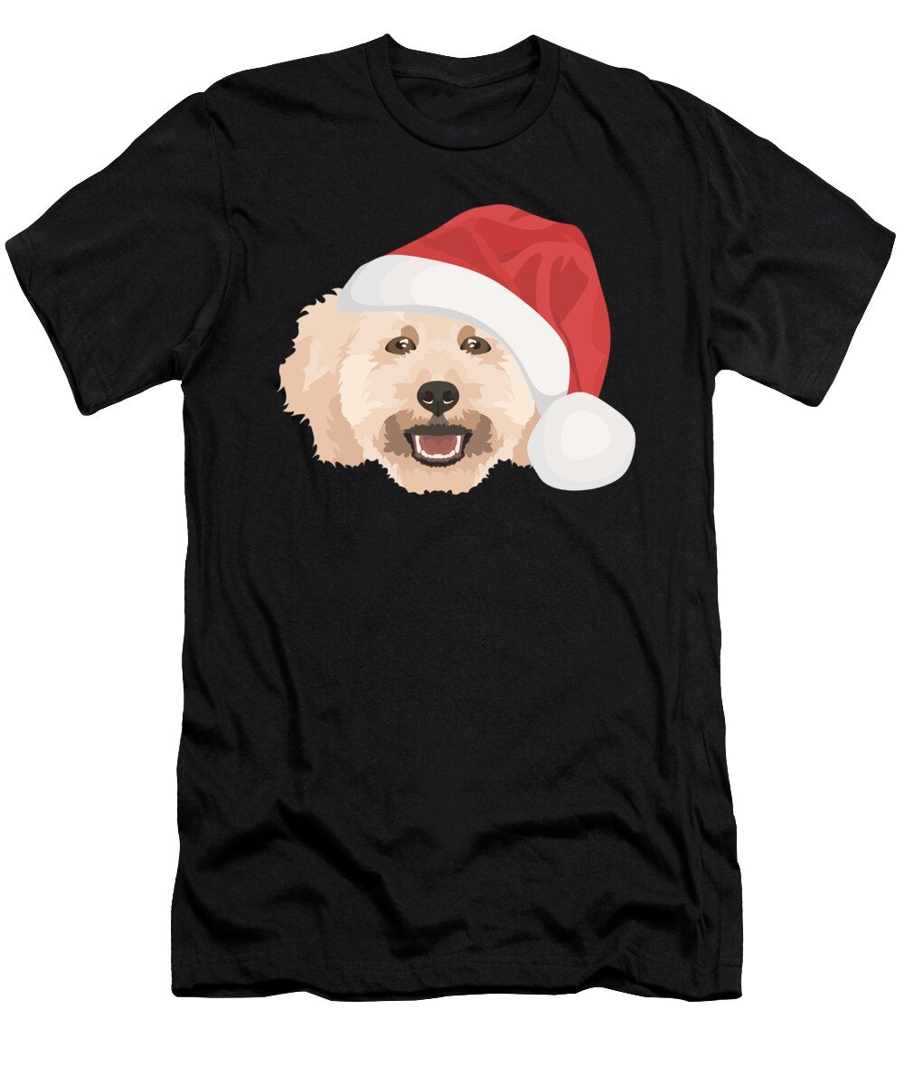 Poodle Merry Christmas Greenoptix T-Shirt