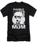 Poodle Mom USA Flag Patriotic Dhbubble T-Shirt