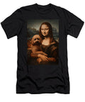 Poodle Mona Lisa Painting Art Dog Mom Dad for Zyneu Gangd T-Shirt