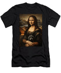 Poodle Mona Lisa Painting Art Dog Mom Dad Men Zyneu Gangd T-Shirt
