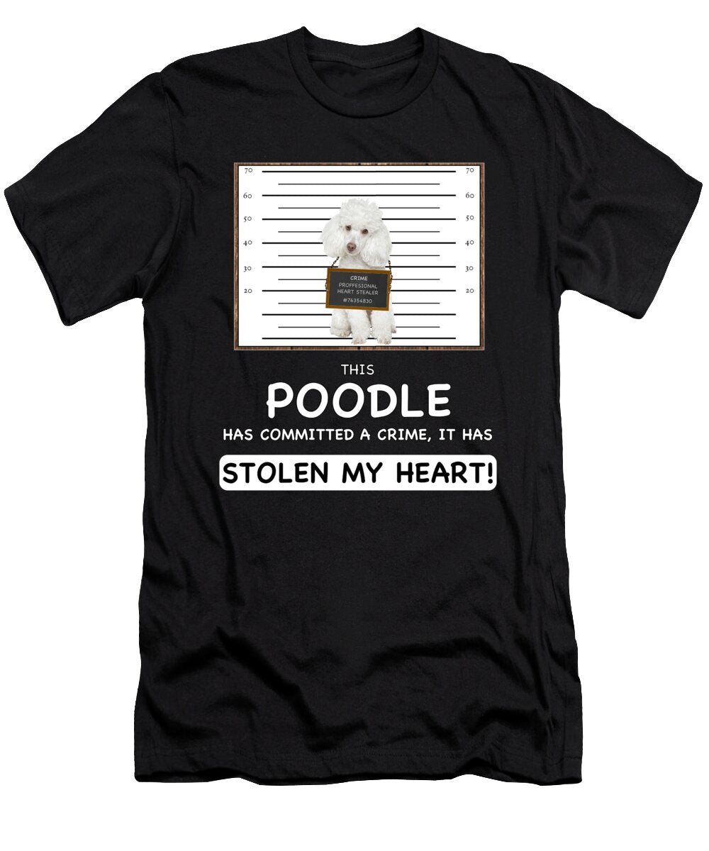 Poodle Mugshot Jose O T-Shirt