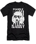 Poodle Nanny USA Flag Patriotic Dhbubble T-Shirt
