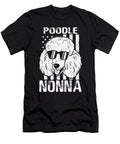 Poodle Nonna USA Flag Patriotic Dhbubble T-Shirt